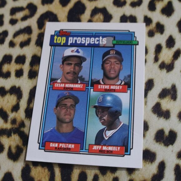 Top Prospects Outfielders #618 Baseball Card - Picture 1 of 2